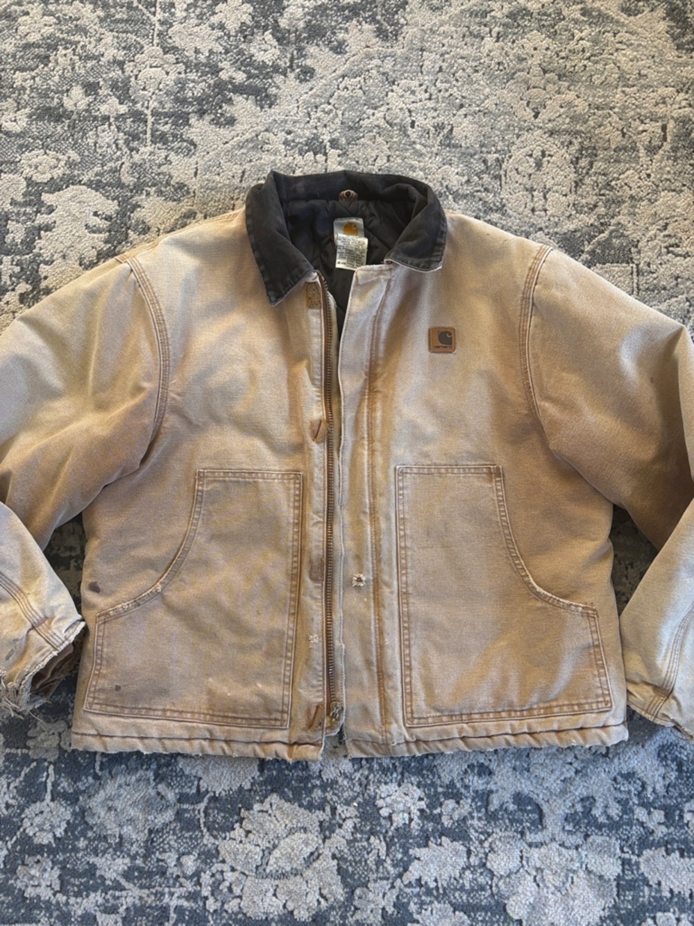 Carhartt Duck Detroit jacket quilted liner